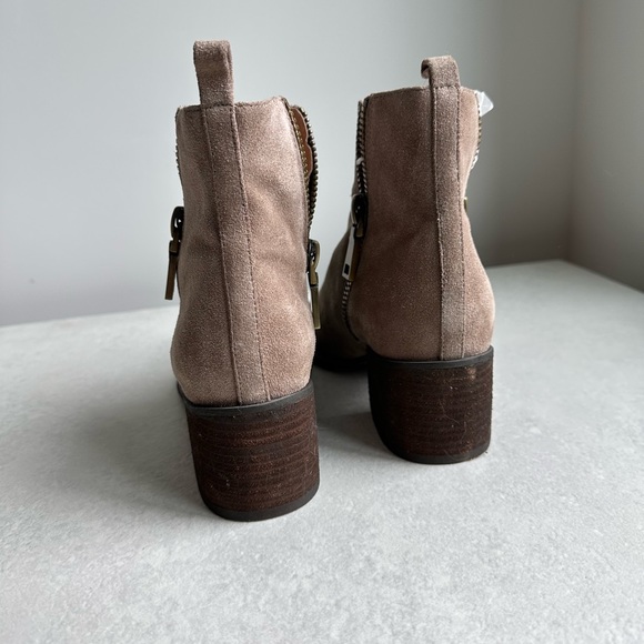 JEFFREY CAMPBELL Ibiza Suede Ankle Boots NEW - Picture 2 of 7